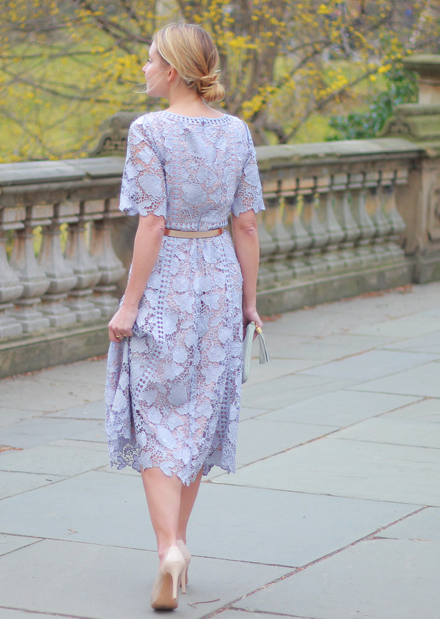 SPRING OCCASIONS: LACE MIDI DRESS – The 