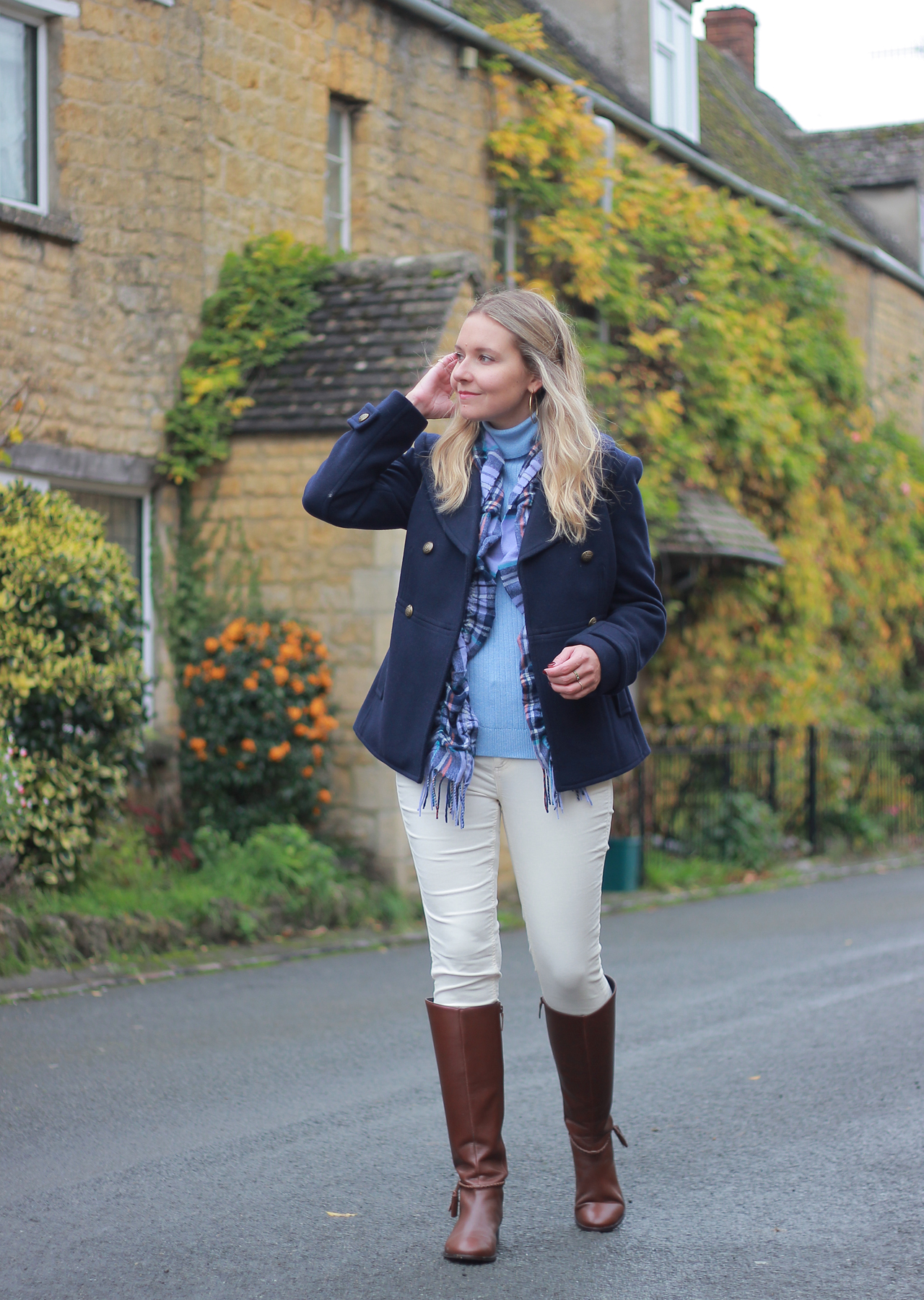 The Steele Maiden: Cotswolds, England - English Countryside Inspired Style for Fall