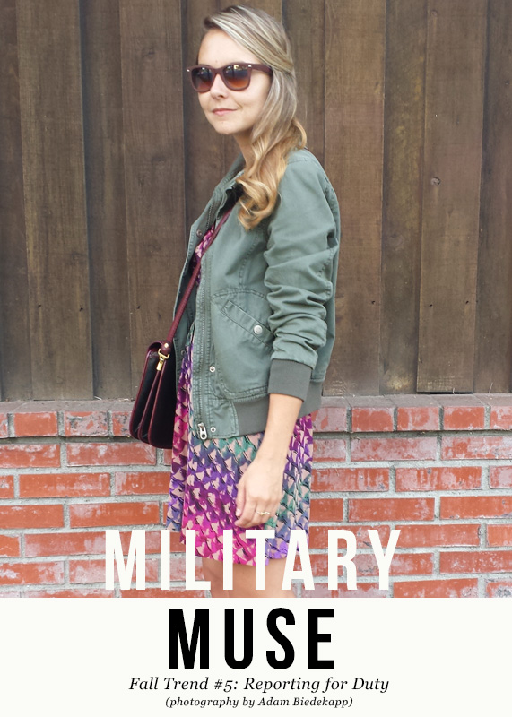 The Steele Maiden: Top Five Fall Trends - Military Muse