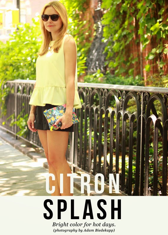 The Steele Maiden: Citron Splash with French Connection