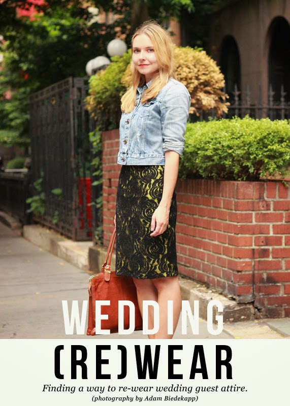 The Steele Maiden: How to re-wear wedding guest attire 