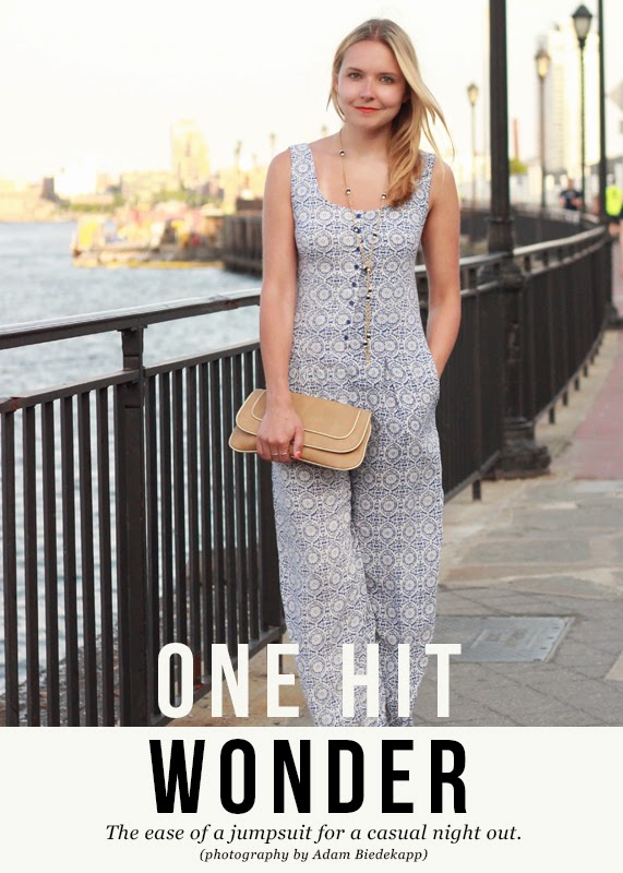 The Steele Maiden: Printed Jumpsuit Fourth of July Style