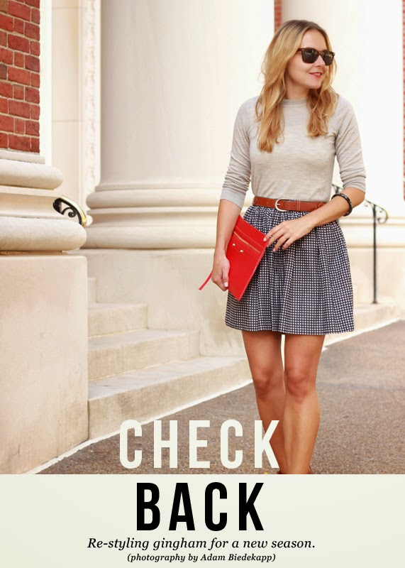 The Steele Maiden: Gingham Skirt and Booties