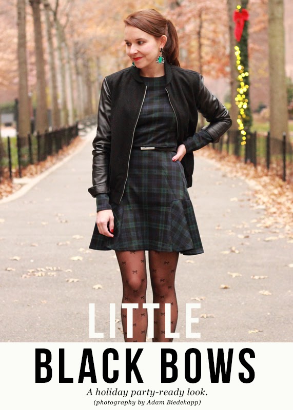 The Steele Maiden: Holiday Outfit Plaid Frill Hem Dress 