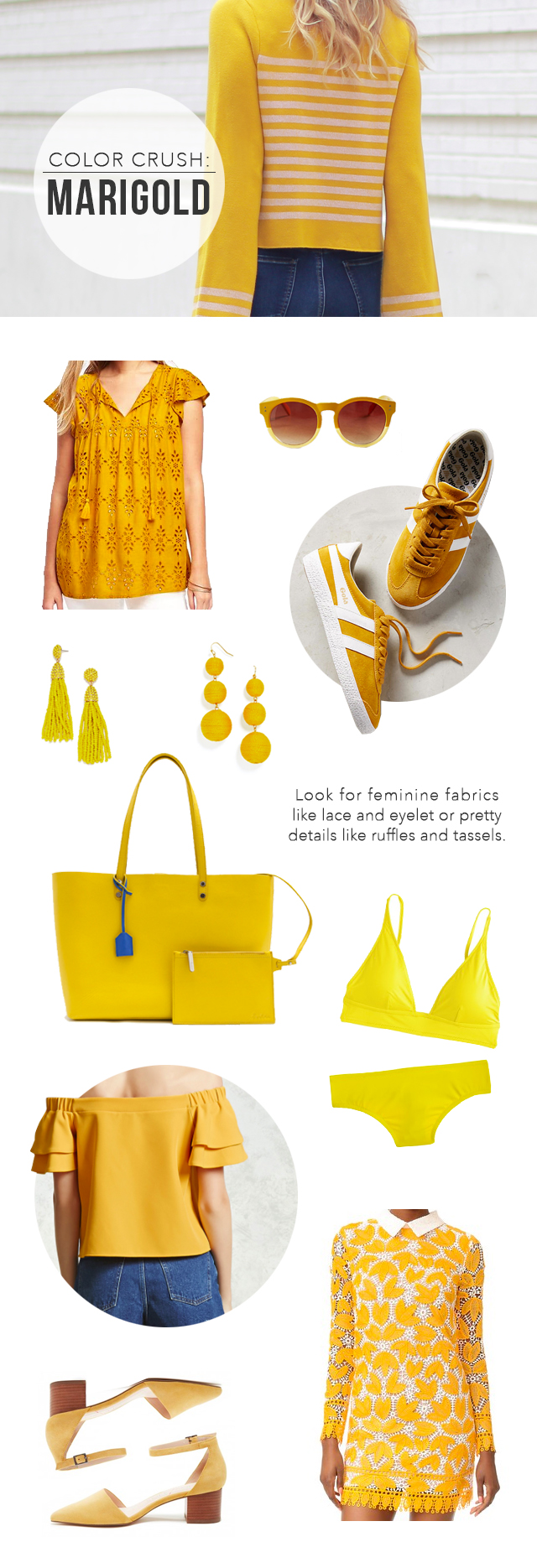 The Steele Maiden: Spring Color Crush - Marigold Yellow