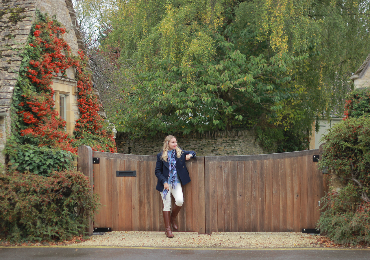 The Steele Maiden: Cotswolds, England - English Countryside Inspired Style for Fall