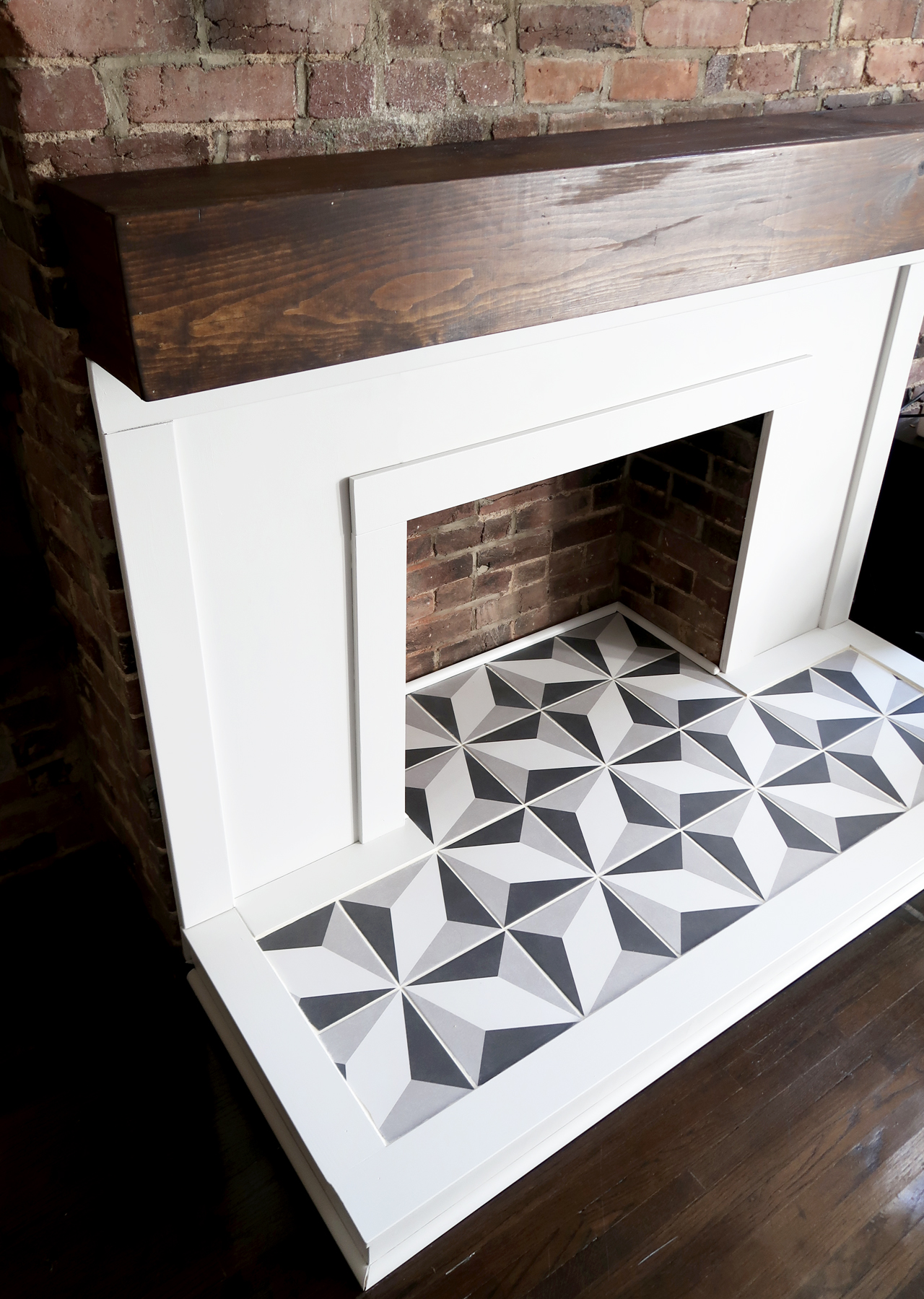 The Steele Maiden: DIY Fireplace Makeover with The Home Depot